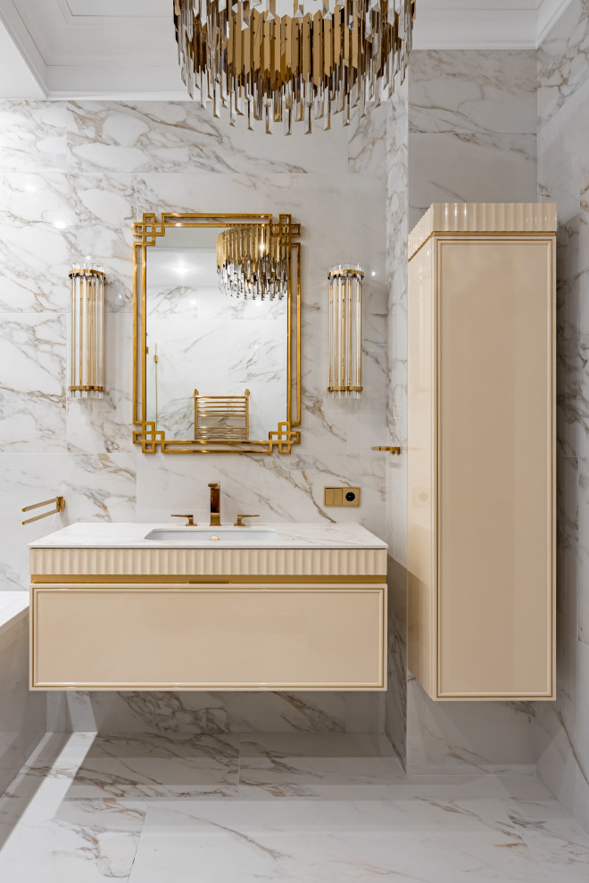 Изящная классика в современной интерпритации. (мебель ванна, кухня)