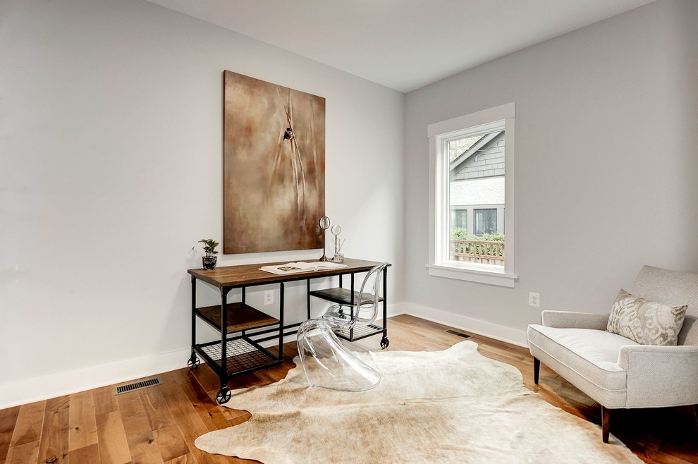 Inspiration for a transitional home design remodel in DC Metro