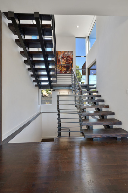Woodside Modern modern-treppen
