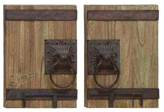 Old World Entry Wall Decor Set of 2