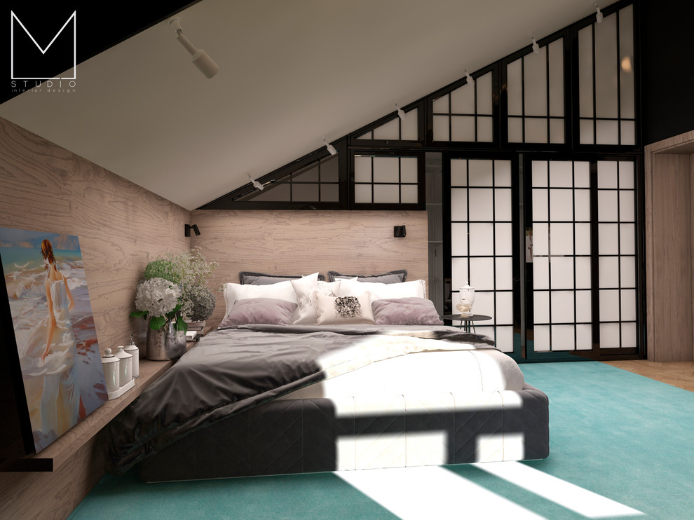 Спальня в частном доме в Медведково