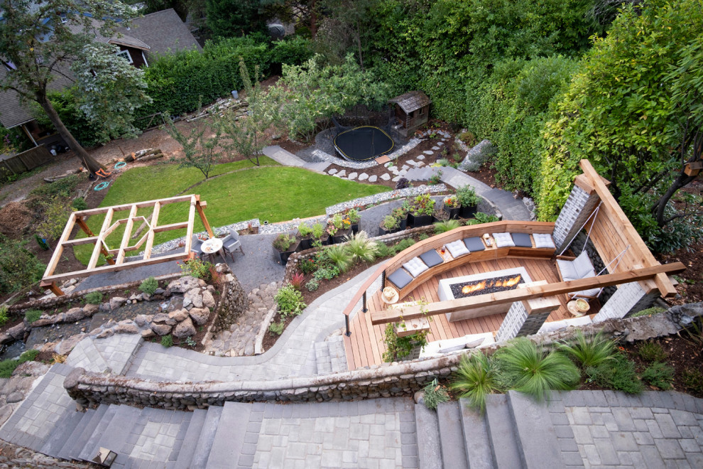 Inspiration for a traditional garden in Portland.