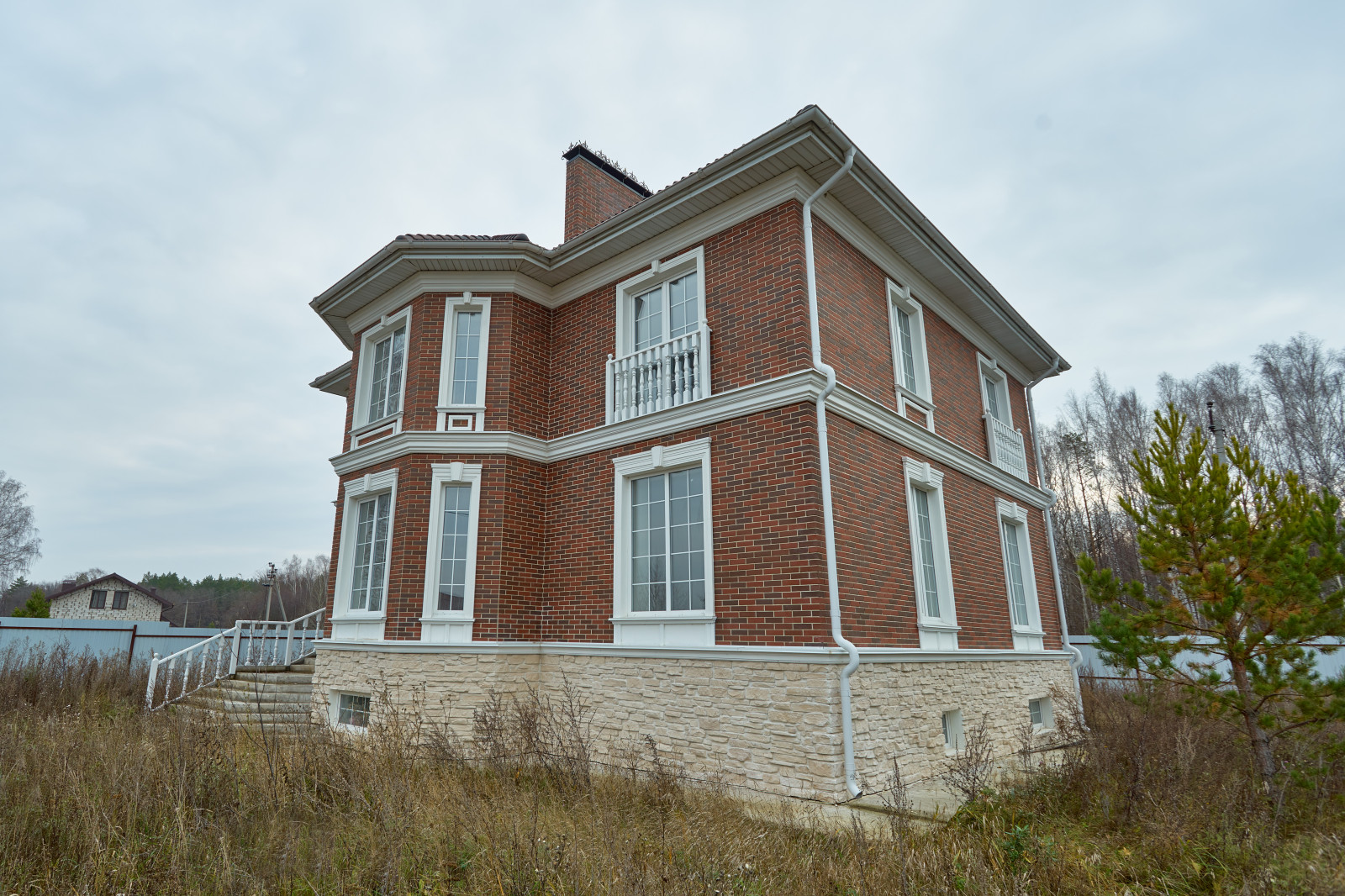 Дом в английском стиле. г. Казань деревня Зимняя Горка.