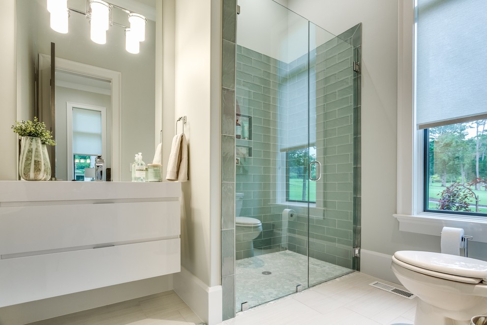 Bathroom - transitional bathroom idea
