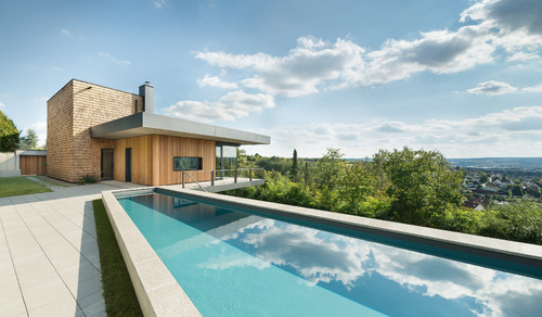 Houzzbesuch Ein Haus Am Hang Mit Pool Und Blick Ins Saaletal