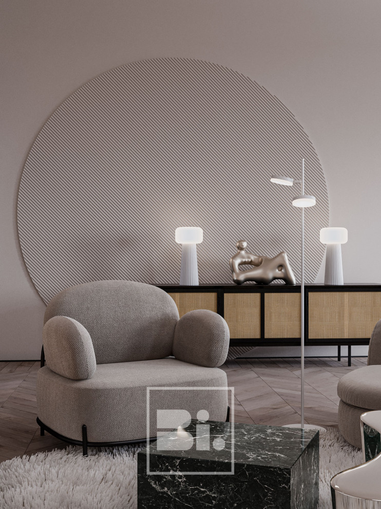 Проект кухни-гостиной в г. Санкт-Петербург