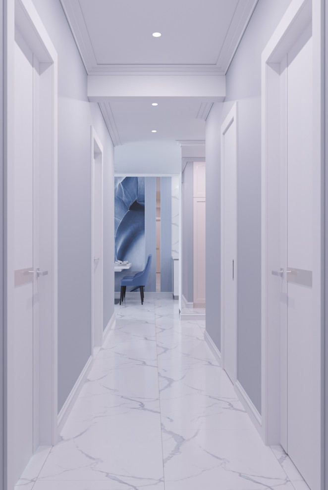 Дизайн-проект 4-х комнатной квартиры 92 м2  ЖК Новые Горизонты