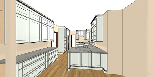 Dixie Kitchen transitional-rendering