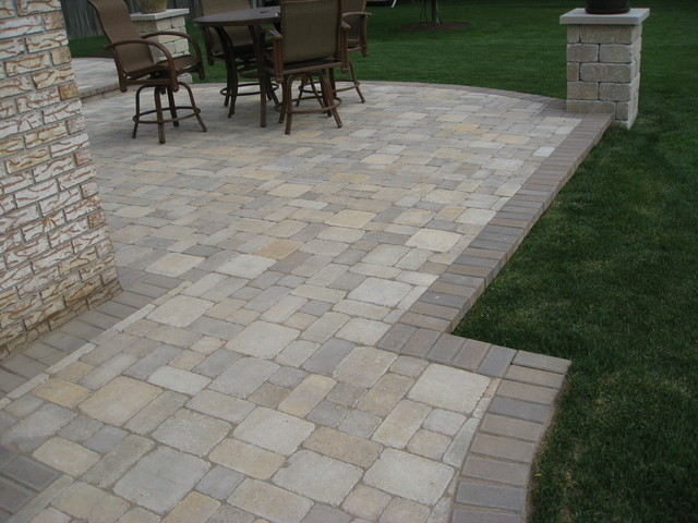 Raised Patios Traditional Patio Detroit By Apex Landscape