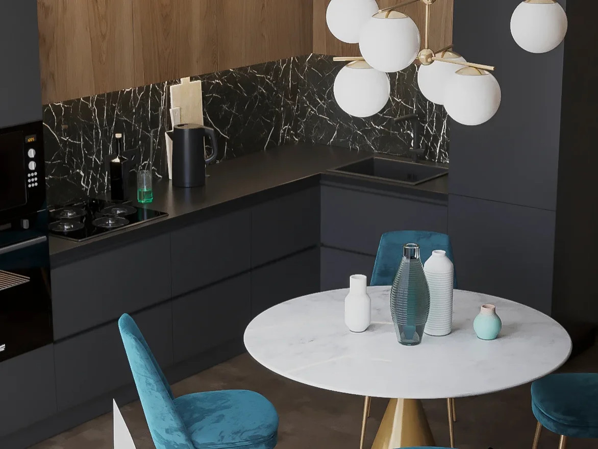 Дизайн проект кухни 10м2