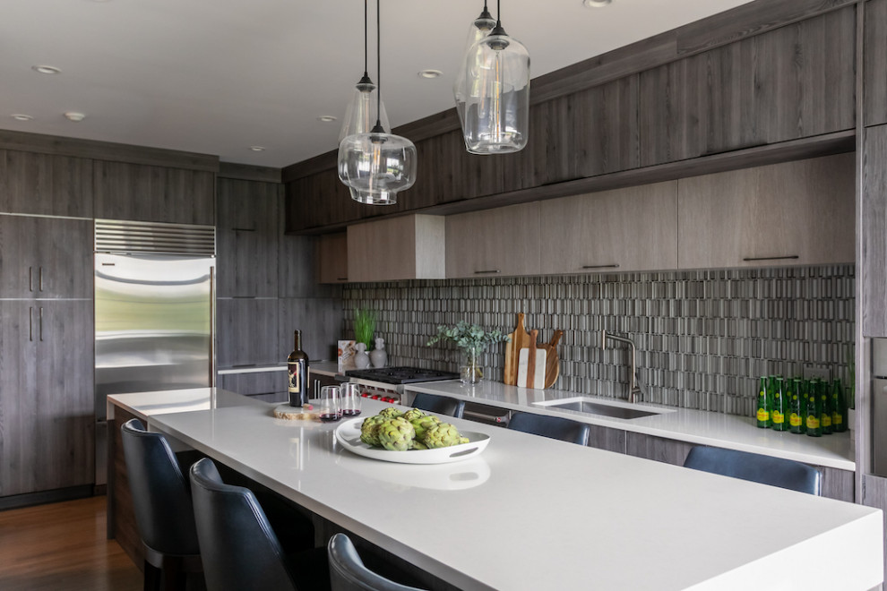 Burr Ridge Remodel - Modern - Kitchen - Chicago - by Desa Design Studio ...