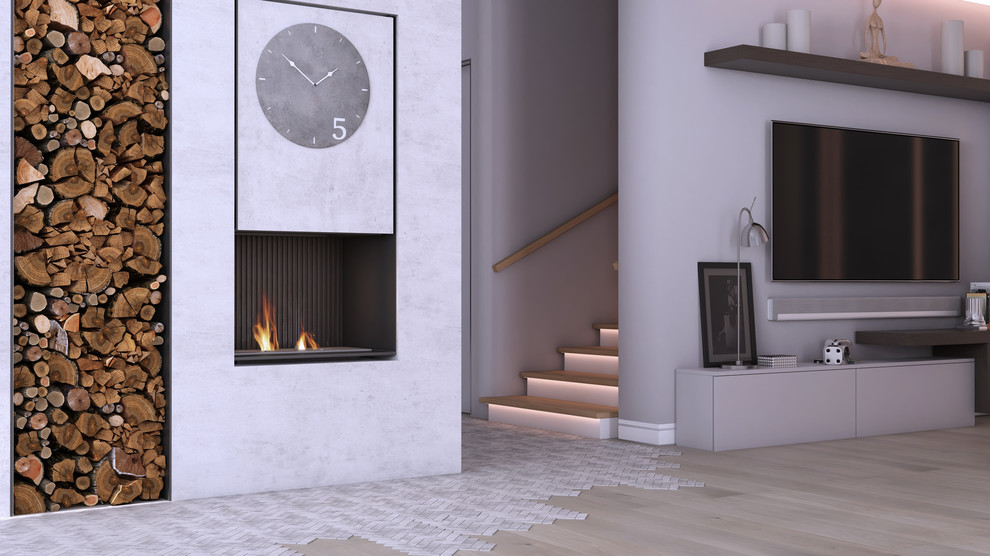 Интерьер коттеджа в Подмосковье