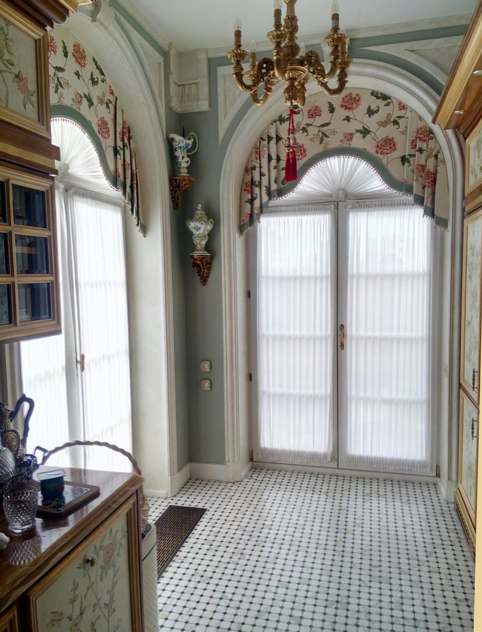 Ламбрекены в классическом стиле. От эскиза до реализации.