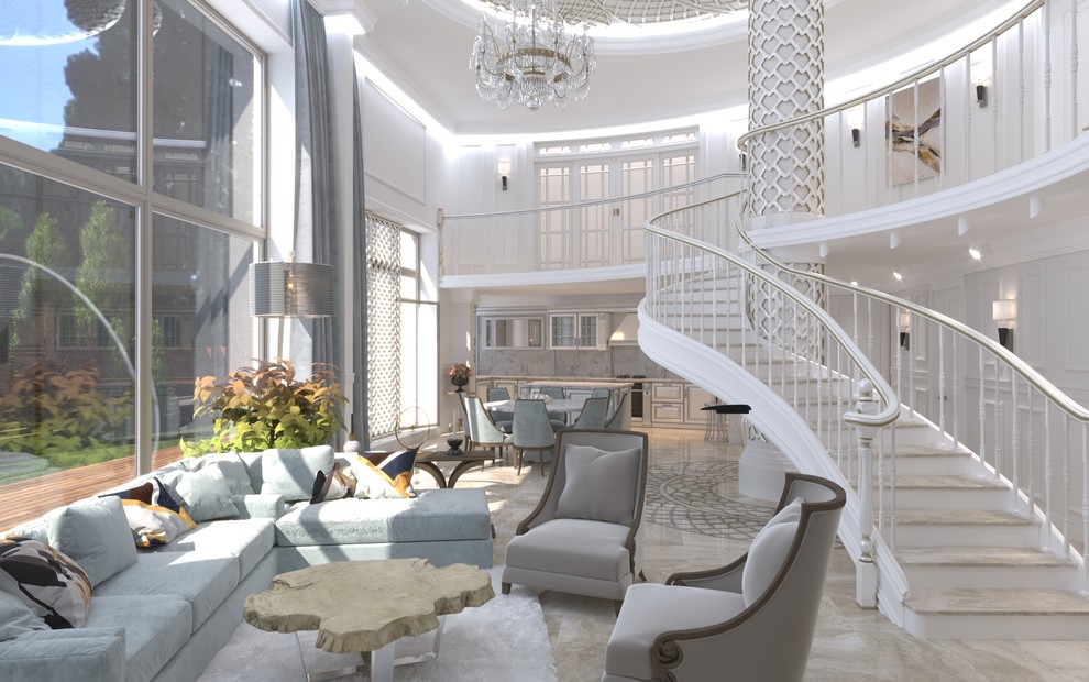 Двухэтажная кваритра из продуктового магазина