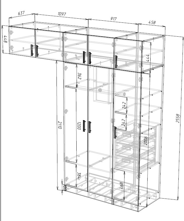 Эскиз прихожей.