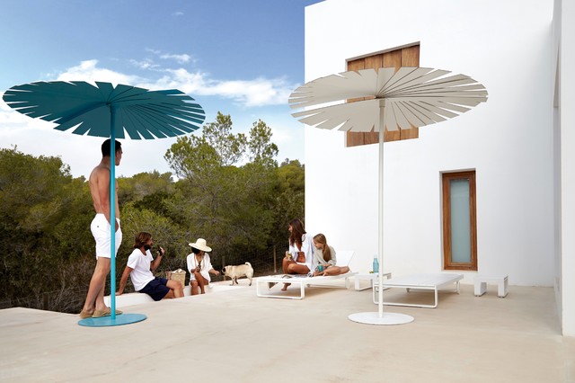 Parasol Ensombra: Un símbolo del estilo mediterráneo contemporáneo