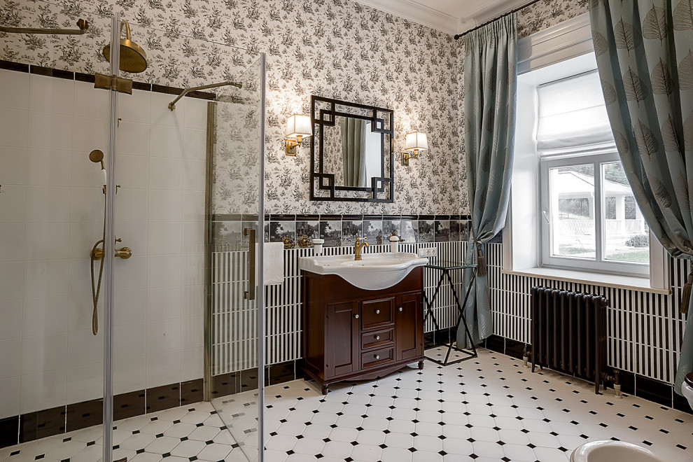 Ванная родителей "Деревенский шик с историей"