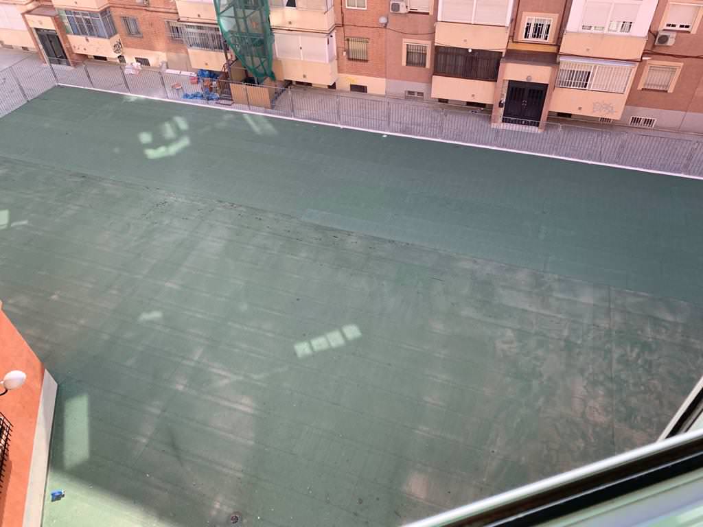 Cubierta 60 plazas de garaje