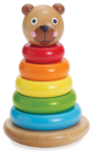 Manhattan Toy Brilliant Bear Magnetic Stack-up