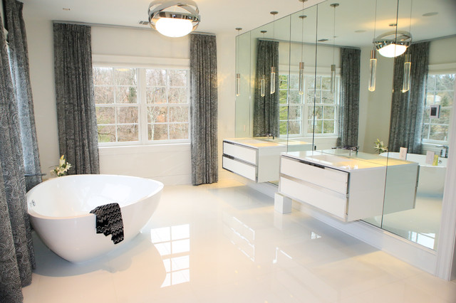 Gramhampton Remodel trendy-badevaerelse
