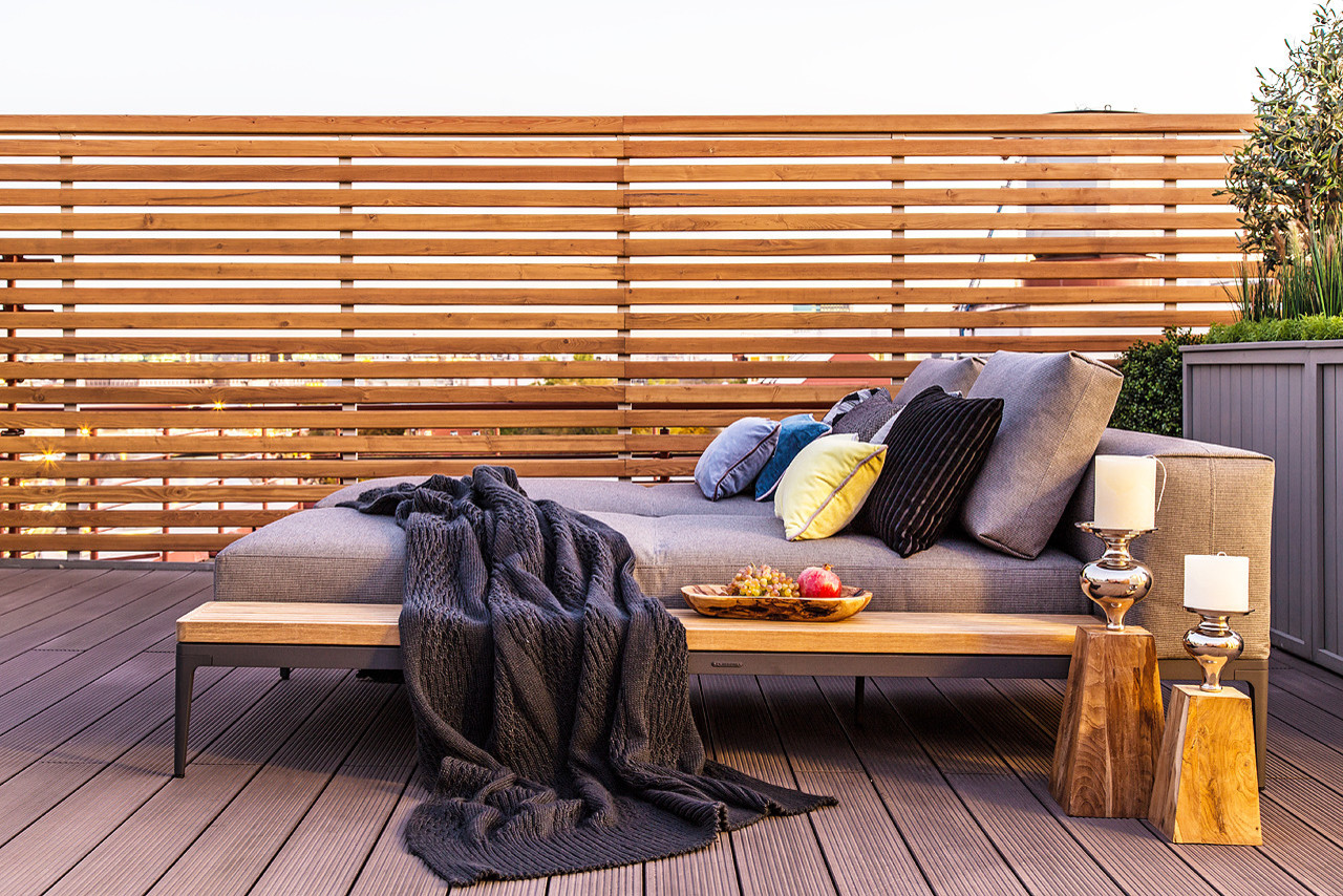 Терраса на крыше