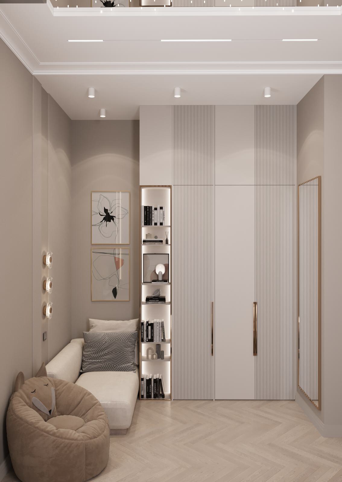 Детская в квартире ЖК "Олимпика" г. Екатеринбург