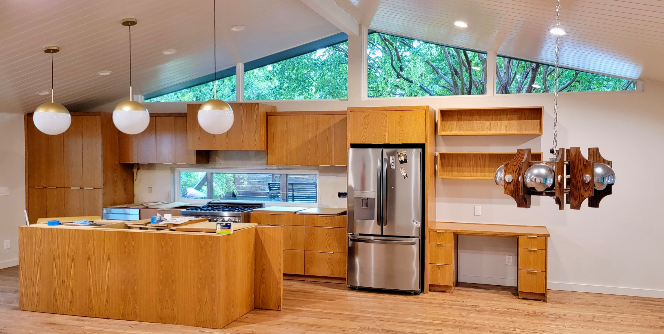 Old Lake Highlands Kitchen and Living Room Remodel
