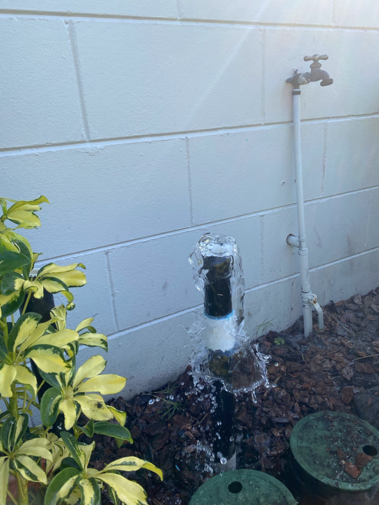 sprinkler heads not popping up
