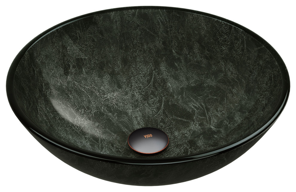 Vigo Sheer Sepia Glass Vessel Bathroom Sink Contemporary Sinks By - Vigo Rectangular Gray Onyx Glass Vessel Bathroom Sink Vigo Sheer Sepia Glass Vessel Bathroom Sink Contemporary Sinks By - Vigo Rectangular Gray Onyx Glass Vessel Bathroom Sink