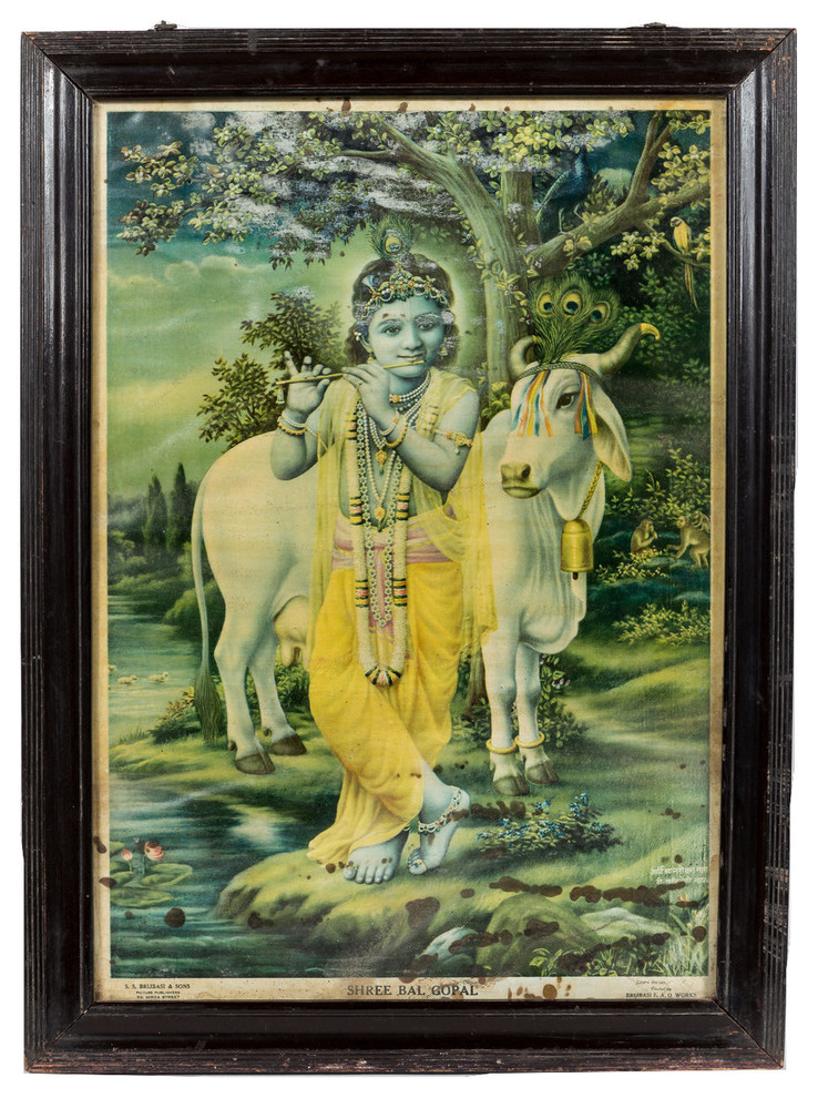 Consigned Antique Shiva Print