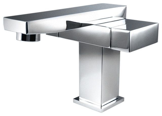 Fresca Orba Single Hole Mount Bathroom Vanity Faucet Chrome