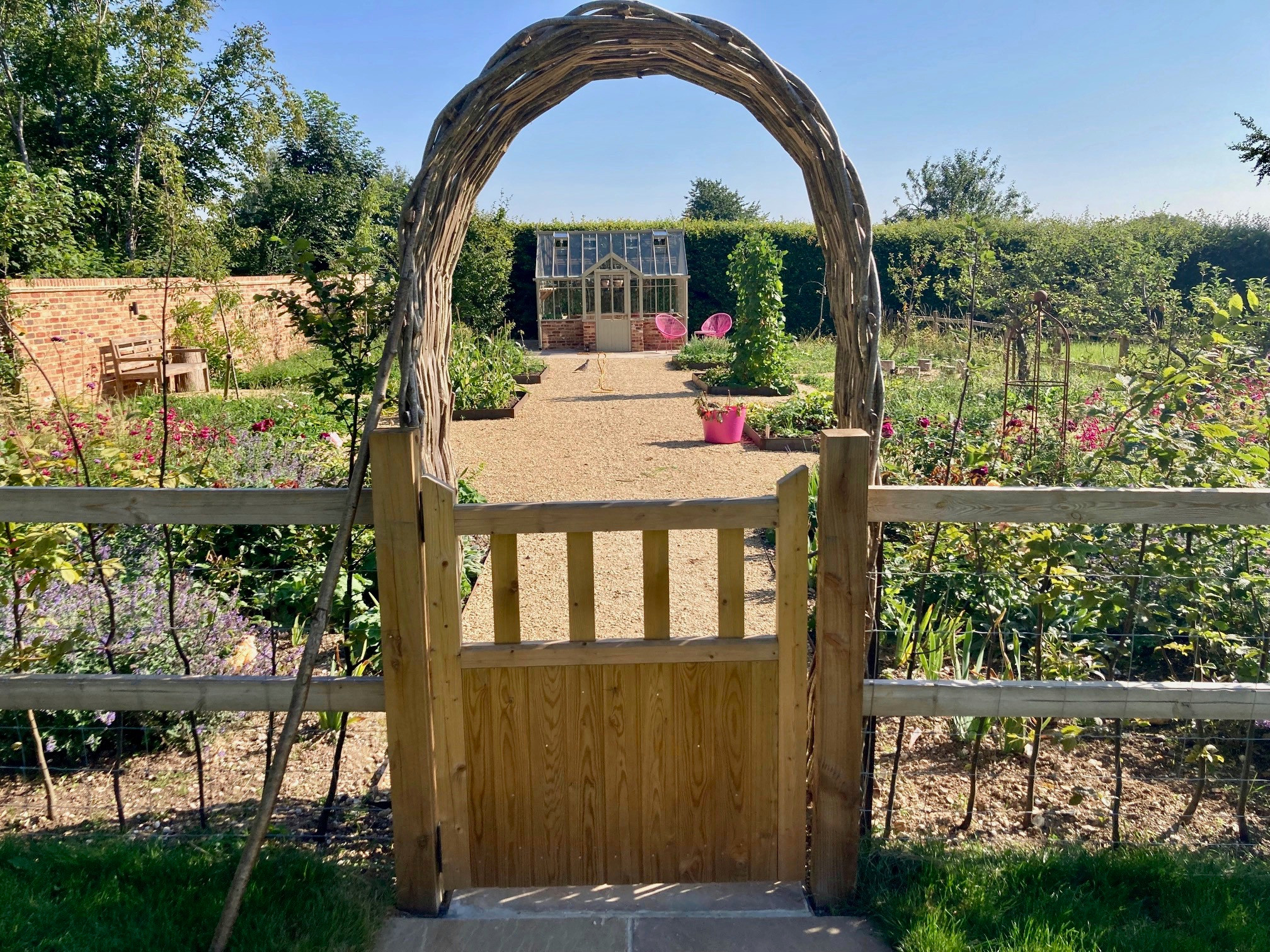 Colourful English Cottage Garden