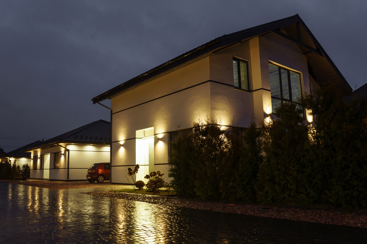 Build project. Cottege complex