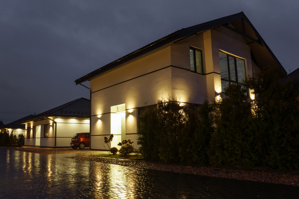 Build project. Cottege complex