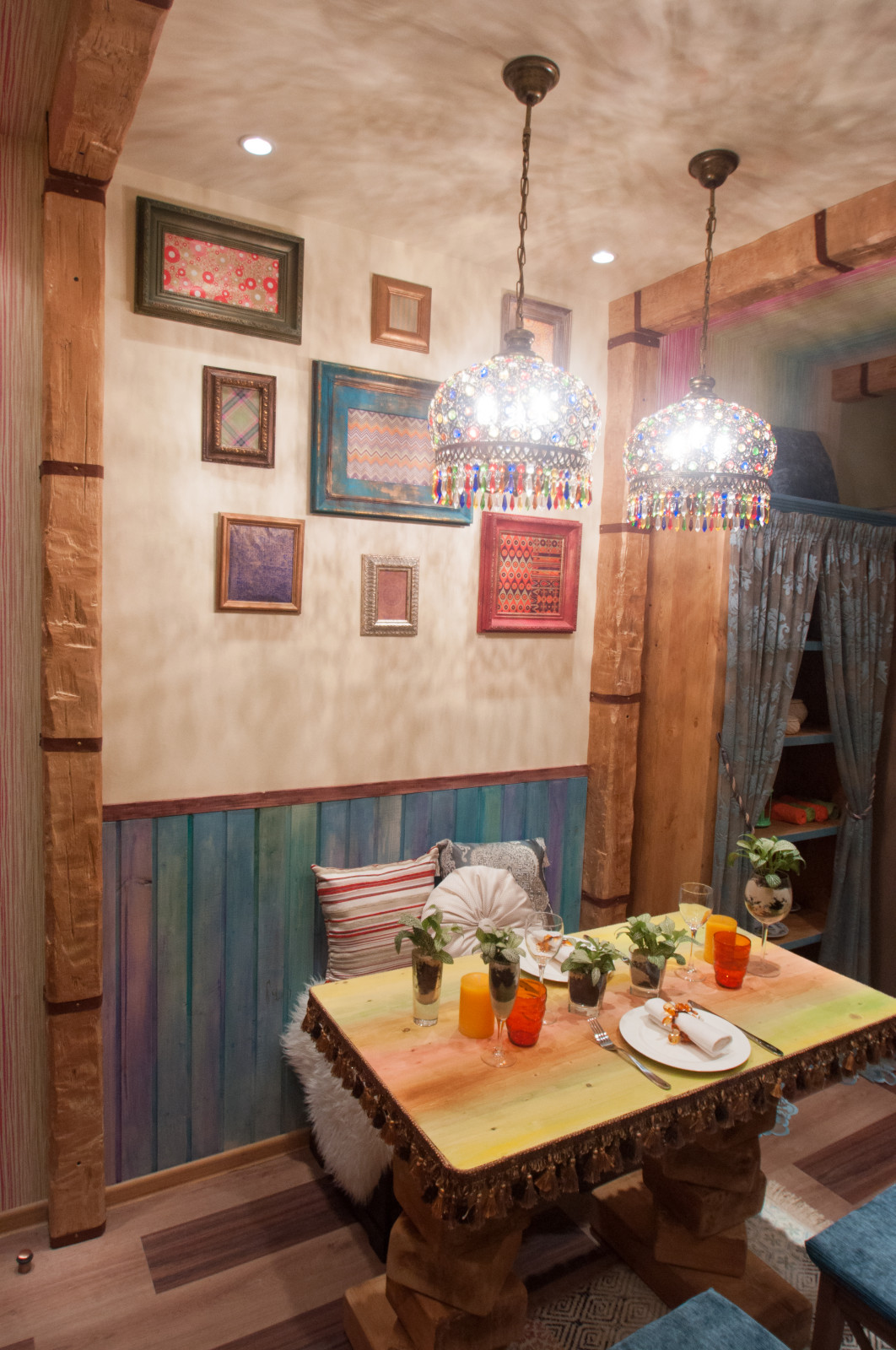 Кухня в стиле бохо-шик