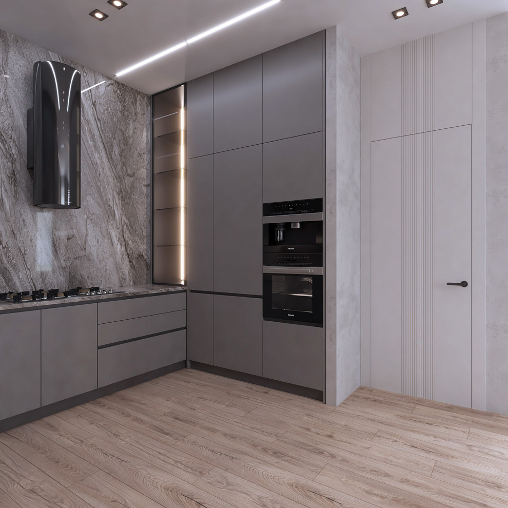 Современная эклектика: 3-комнатная квартира 93 м2