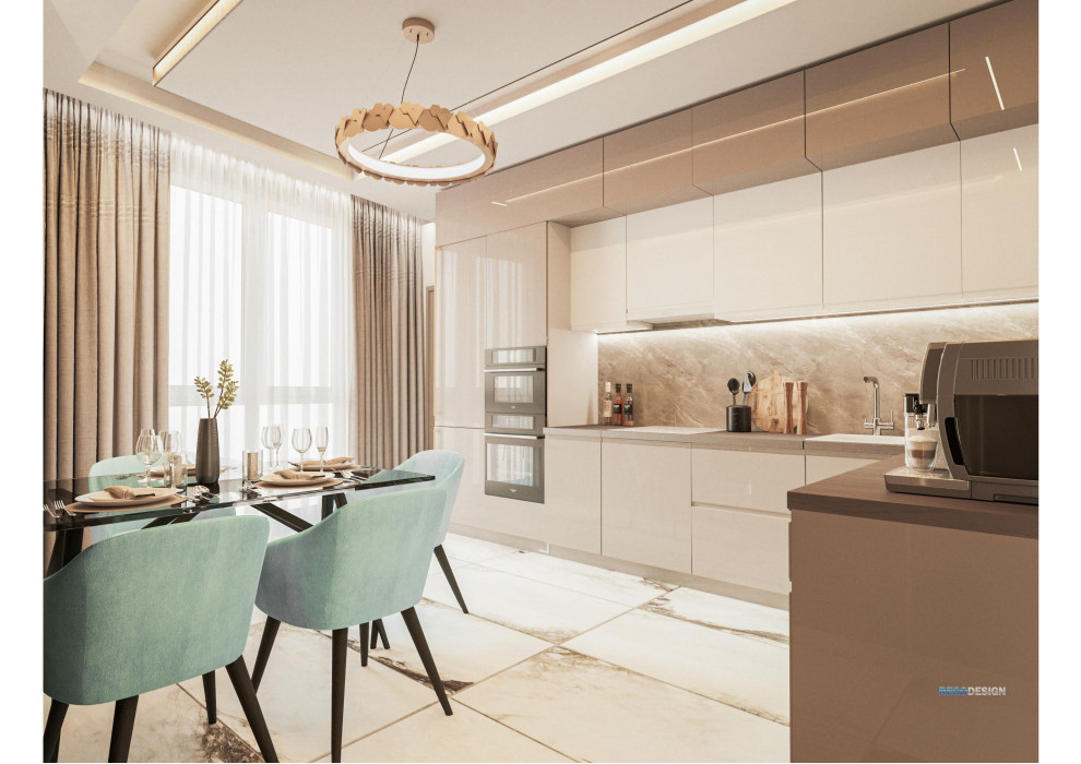 №52 ДИЗАЙН ПРОЕКТ 100 КВ.М. УЛ.МАРШАЛА БАГРАМЯНА