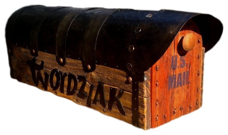 Rustic, country style mailboxes