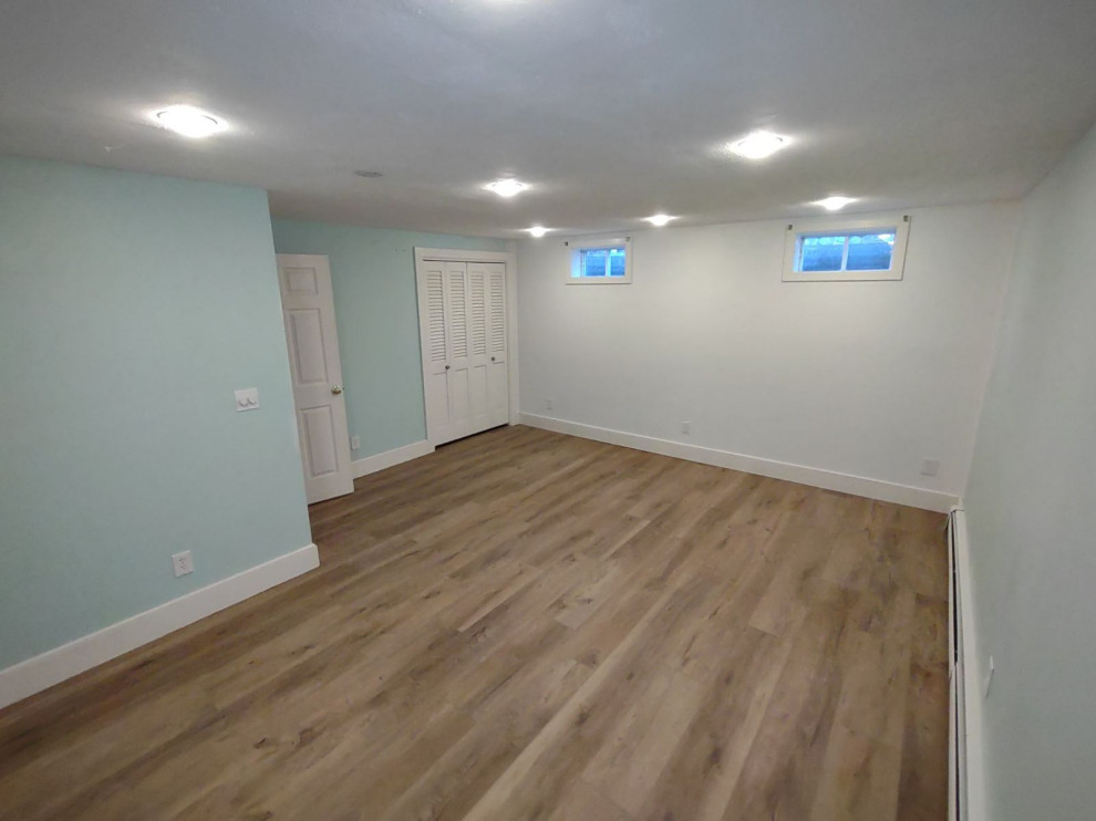 Coretec Laminate Floor In Basement