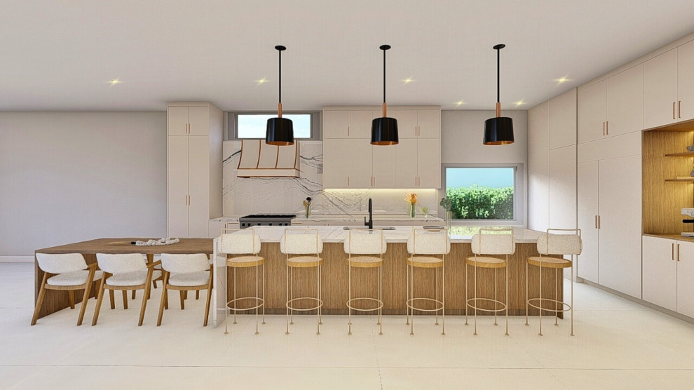 Light and Bright Modern Luxury in St. Pete Kitchen