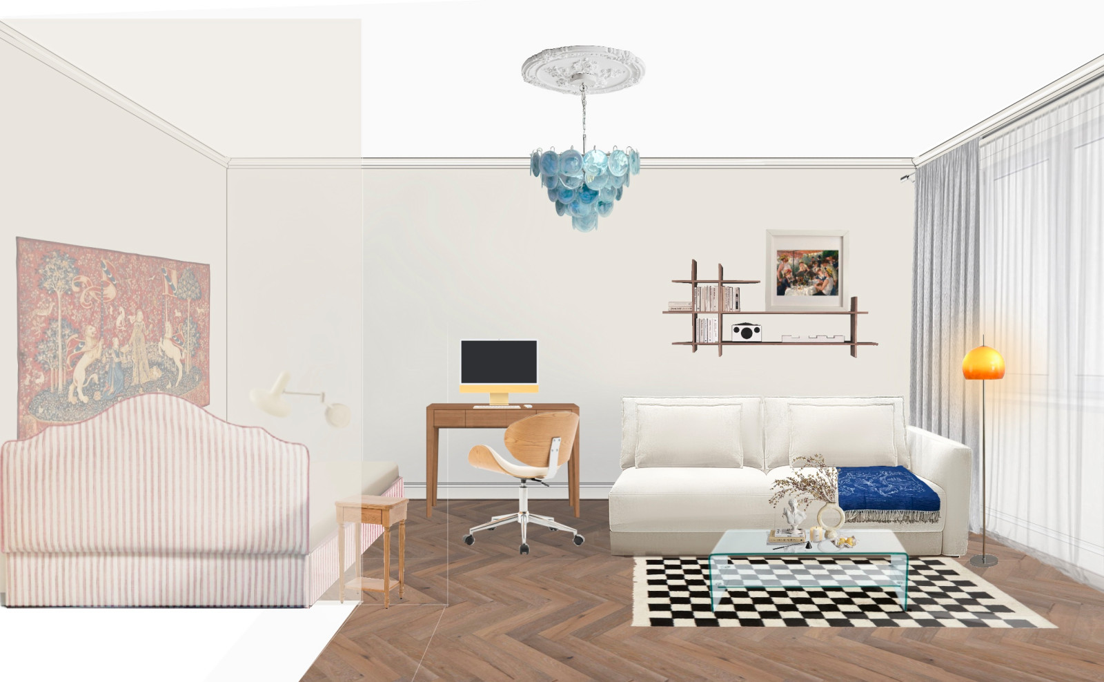 Стиль винтаж в современном интерьере.