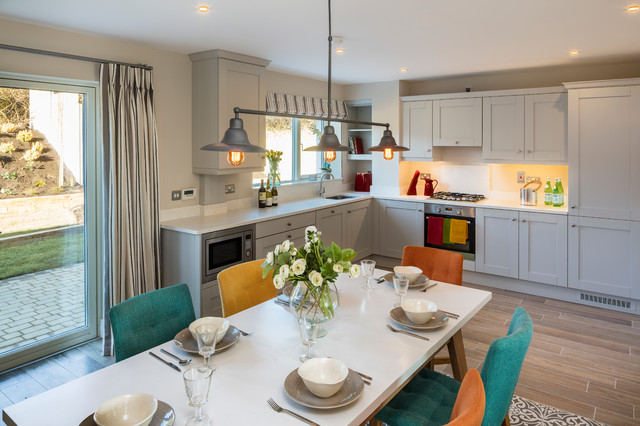 Seagreen transitional-kitchen