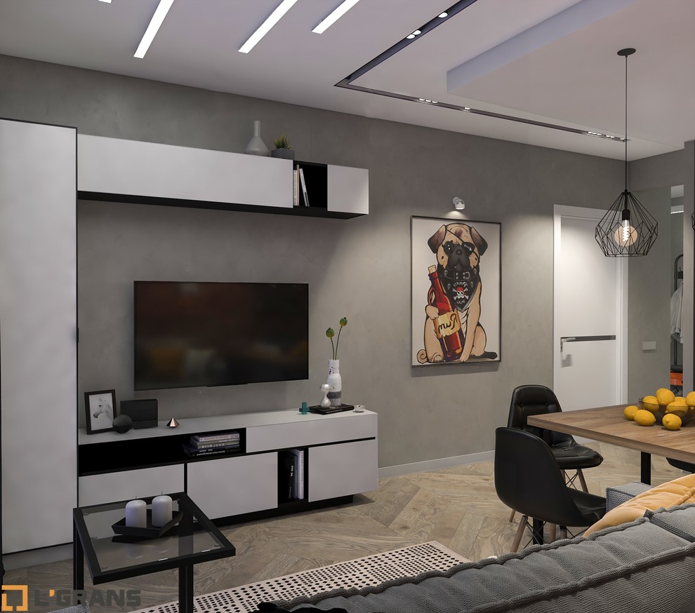 Дизайн интерьера 2к. квартиры в ЖК Культура