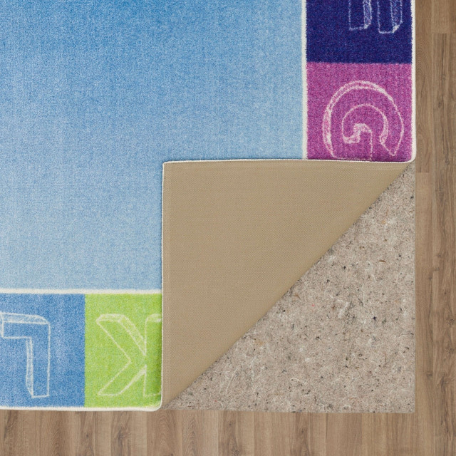 Alphabet Border Area Rug, 8' x 10' - Contemporary - Kids Rugs - by ...