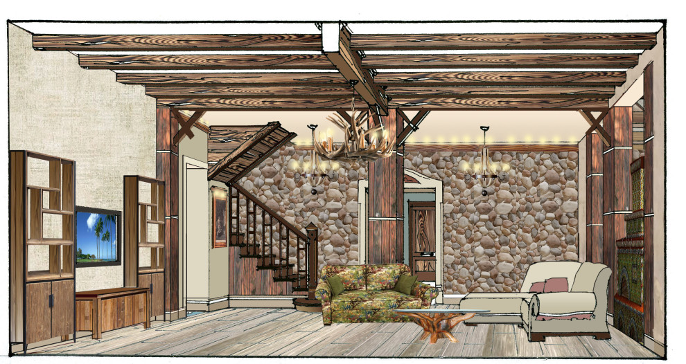 .Частный жилой дом.Шале