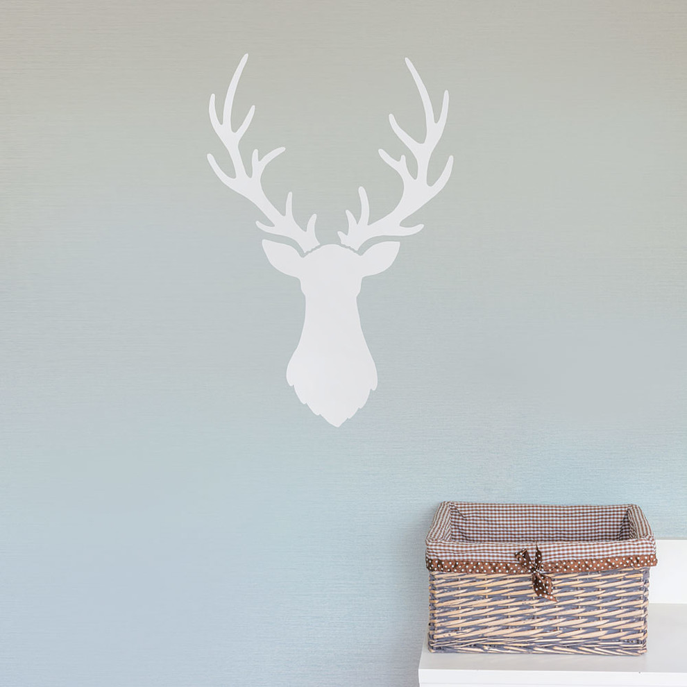 reindeer head stencil