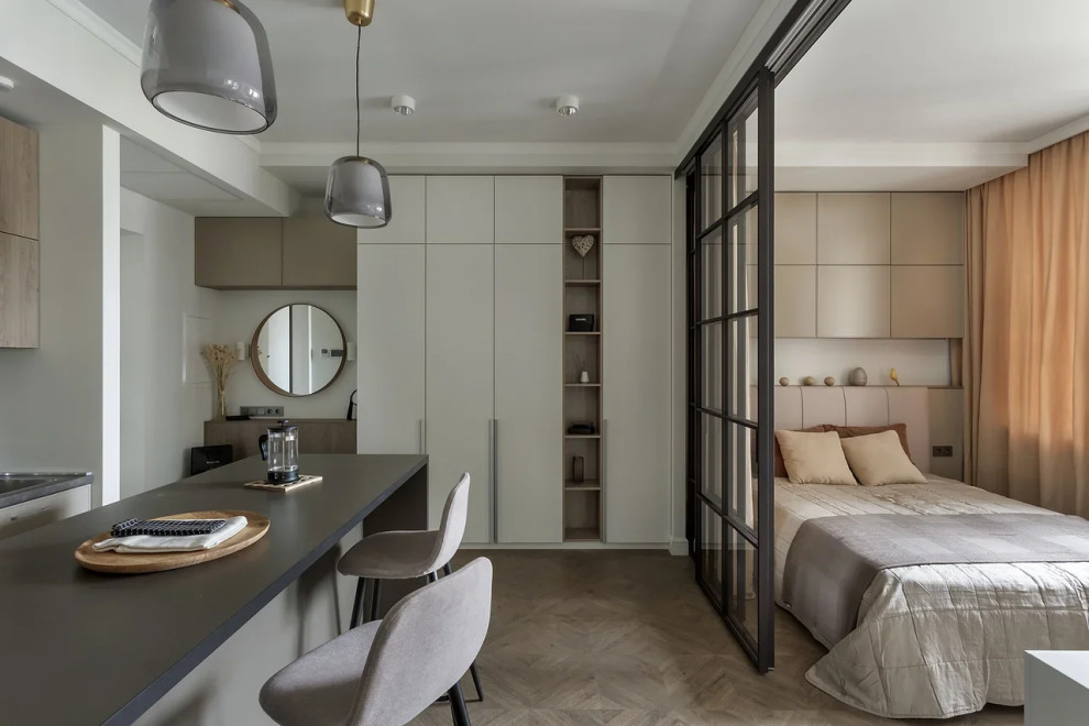 Однокомнатная квартира-студия в ЖК Редсайд