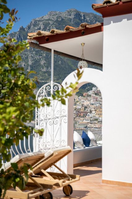 Villa Aldo Marino Positano - Ingresso mediterranean-entrance