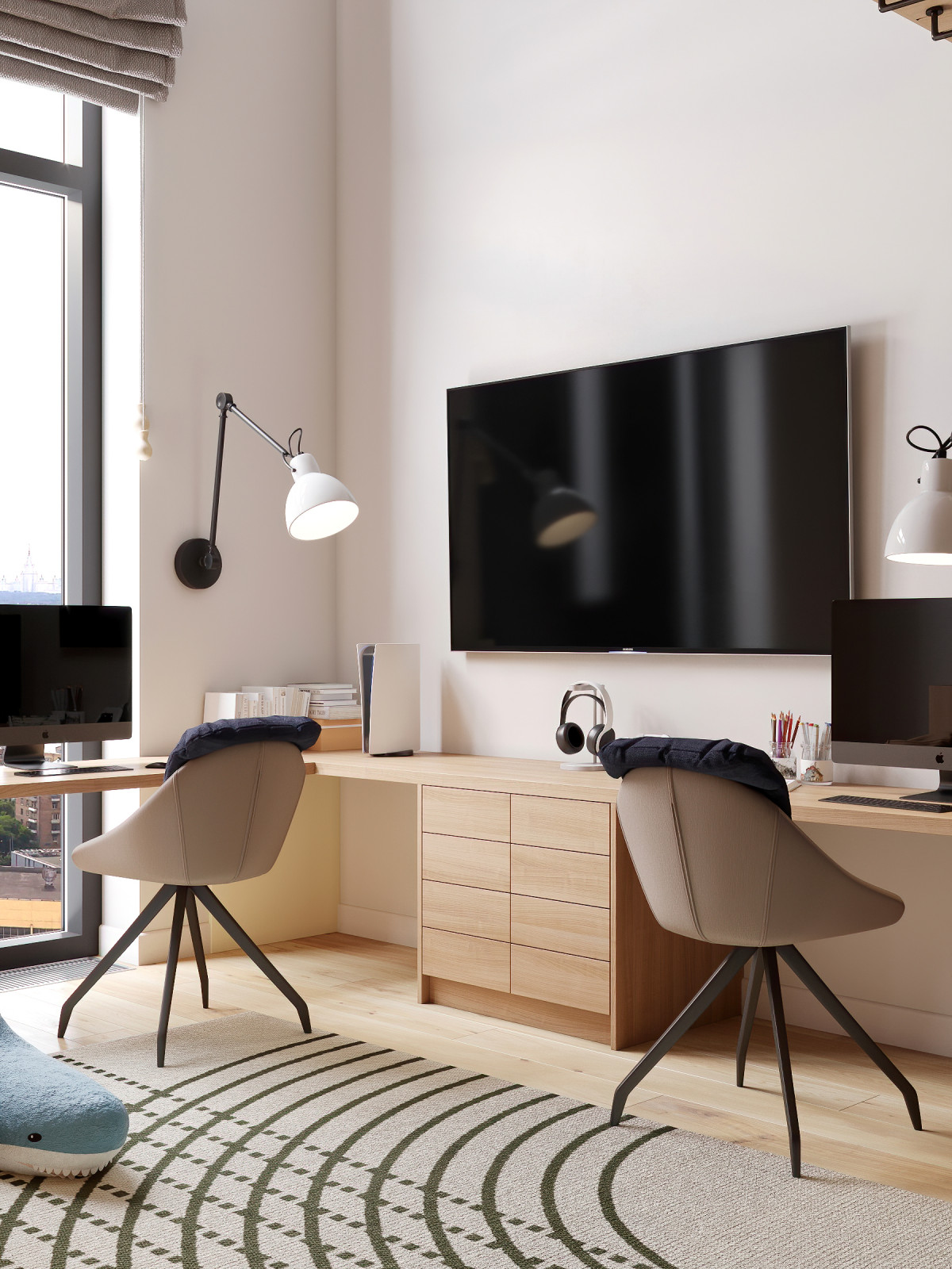 Двухуровневая квартира в стиле "ваби-саби". ЖК Событие