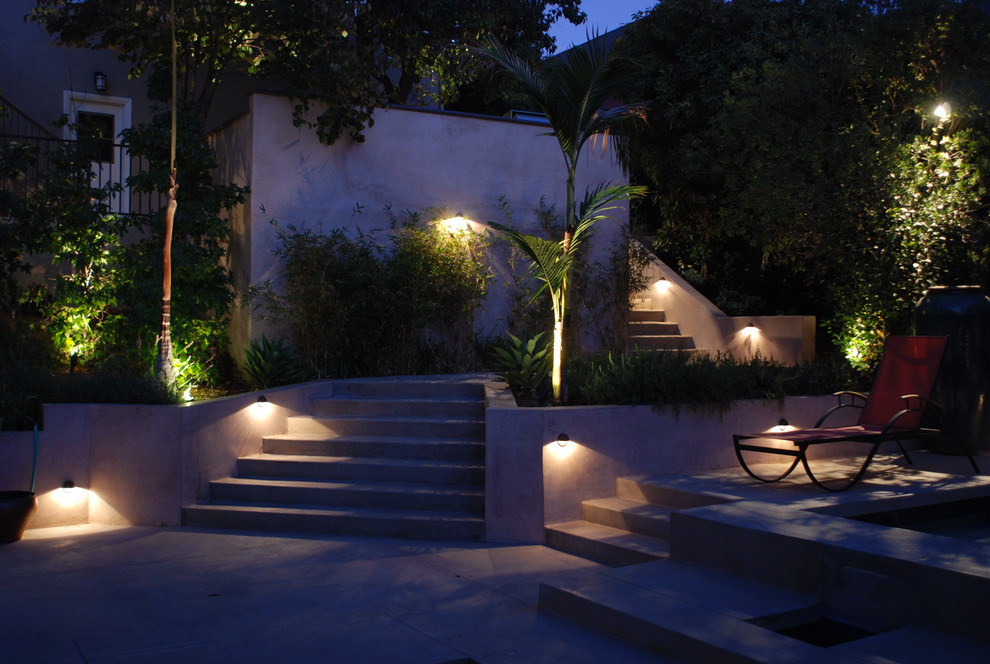 Inspiration for a contemporary garden in Los Angeles.